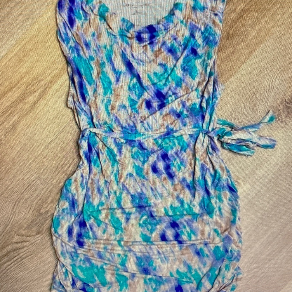 Liz Lange Maternity Heather Gray Knit Top